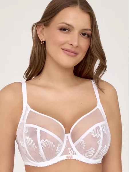 Белый бюстгальтер Ava 2241 White SSS