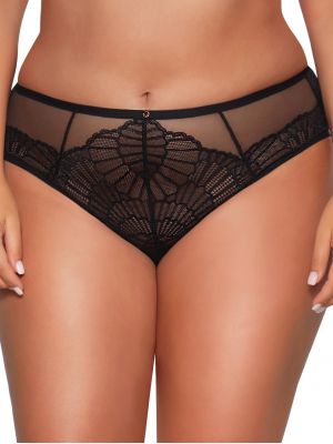 text_img_altWomen’s High Waist Embroidered Black Lace Brazilian Panties Ava 2109/Btext_img_after1