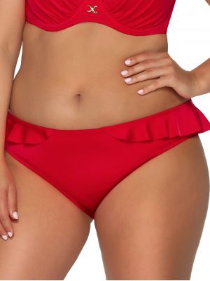 Ruffled Red Bikini Bottoms Ava SF 181/11/B Barbados