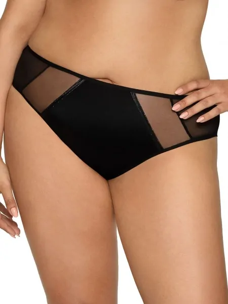 Ava 1923 Women's Black Panties
