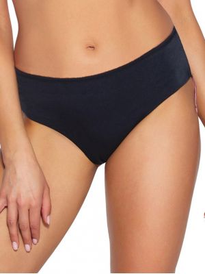 text_img_altThe bottom of the women's swimsuit black swimming trunks made of smooth microfiber Ava SF 179/2text_img_after1