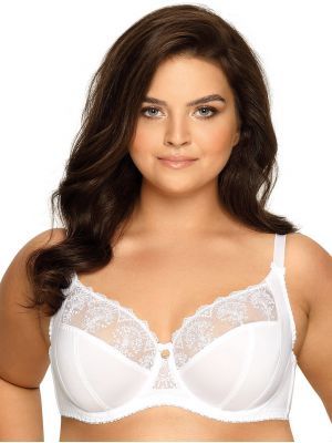 Ava 1922 Freesia White soft closed bra with side reinforcement 75L Sale