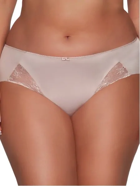 Женские бежевые трусики бразилиана Ava 2110/B Beige
