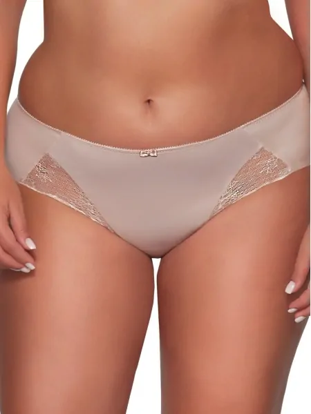 Жіночі бежеві трусики бразиліана Ava 2112/B Beige