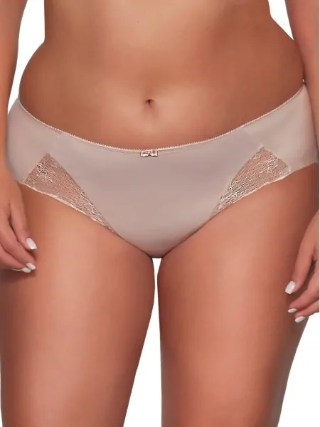 Жіночі бежеві трусики сліп Ava 2112 Beige
