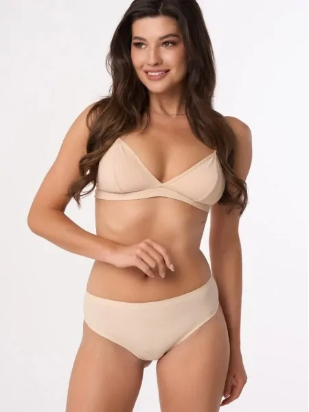 Women's Seamless Brazilian Briefs Babell BBL2007 - breathable texture, ultra-thin and lightweight fabric