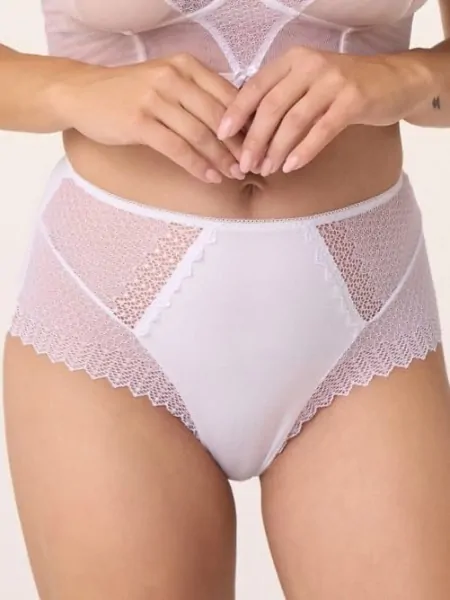 Babell BBL 222 Women's Cotton Panties with Delicate Hip Mesh