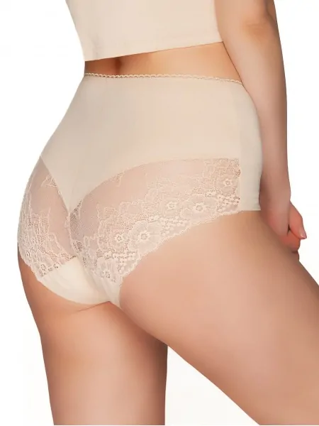 Женские хлопковые трусики с кружевной спинкой Babell BBL155