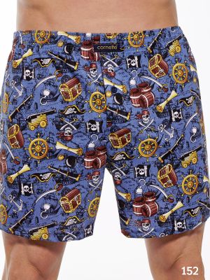 Men's shorts with funny print Cornette Classic Spring