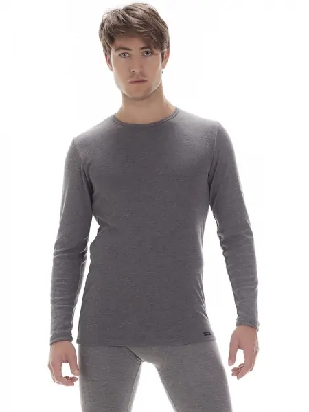 Чоловіча футболка  з довгим рукавом Cornette Authentic 214 4-5XL