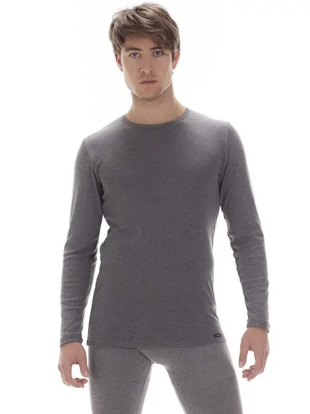 Чоловіча термофутболка з довгим рукавом Cornette Authentic 214 Thermo S-2XL