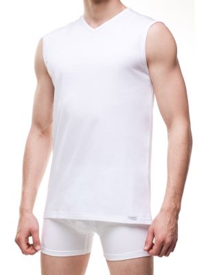 text_img_altSleeveless T-shirt for men Cornette AU 207 Koszulka, cottontext_img_after1