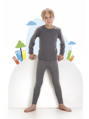 На картинке изображено - Термо футболка для мальчика Cornette Kids Thermo 116-128 | фото 1