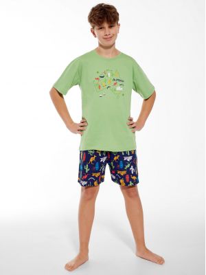 На картинці зображено - Бавовняна піжама / домашній комплект для юнака Cornette 790/113 Australia (140-164) | фото 1