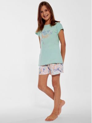 На картинке изображено - Пижама / домашний комплект нежной расцветки для девочки Cornette 788/106 Wake Up (140-164) | фото 1