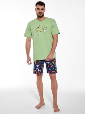 На картинке изображено - Мужская пижама / домашний комплект из качественного мягкого хлопка Cornette 326/157 Australia | фото 1