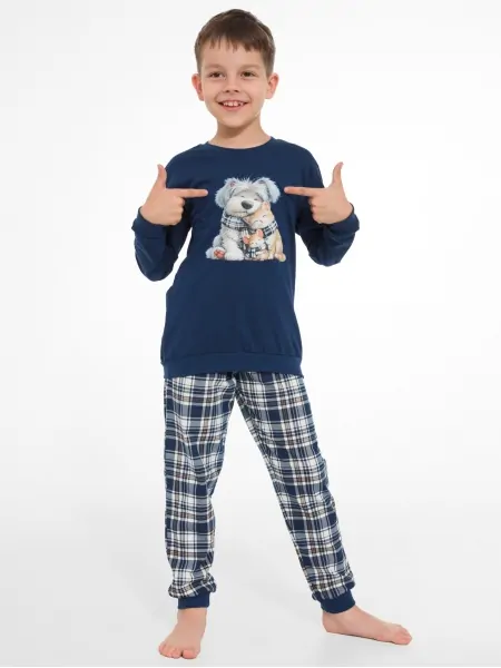 Пижама с манжетами для мальчика Cornette Boy Young 966/185 Home Friends 140-164