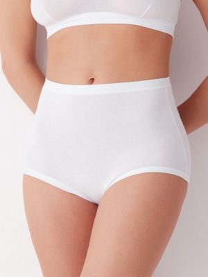 text_img_altWomen's High Waist Cotton Briefs 2-Pack One Color Cotonella GD107 Maxitext_img_after1