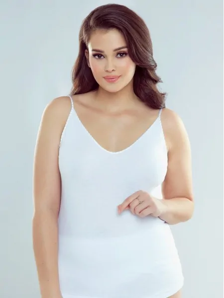 Жіноча майка на тонких бретельках Eldar Maja Plus, розміри 2XL-3XL
