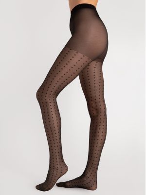 text_img_altClassic women's tights with polka dots Fiore Charlize 15 DENtext_img_after1