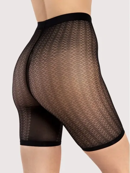 Fiore M0011 Vicky Women's Elastic Patterned Thigh Shorts to Protect Against Chafing