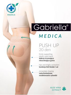 Женские моделирующие колготы с эффектом push-up Gabriella Medica 20 den