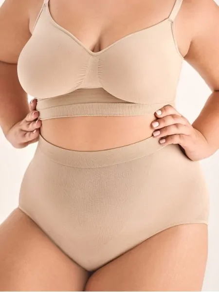 Женские бесшовные утягивающие трусы с высокой талией Gabriella High Waist Modelling