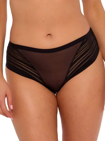 Gaia Alicia 1397 Brazilian Briefs in Black, Mesh