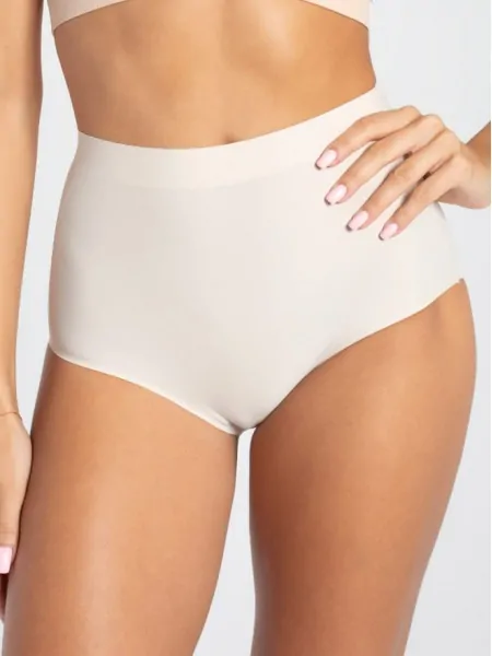 На картинке изображено - Бесшовные высокие женские трусики Gatta Brigitte Comfort | фото 1