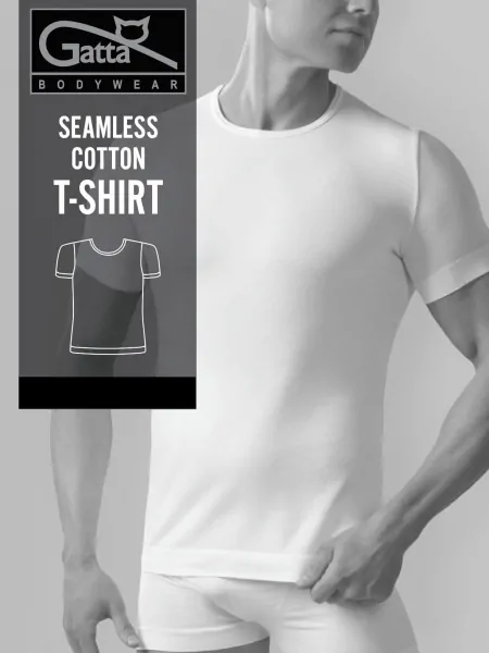 Чоловіча футболка з коротким рукавом Gatta Seamless Cotton T-Shirt