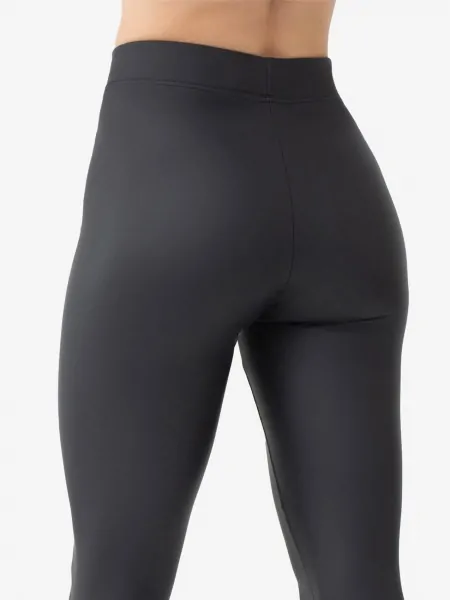 Women's smooth fitted leggings with slight sheen and fashionable leather trousers effect Gatta New York 02