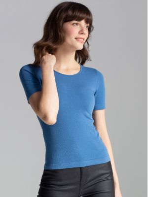 На картинке изображено - Женская блуза / футболка в рубчик Gatta bodywear Modal Rib | фото 1