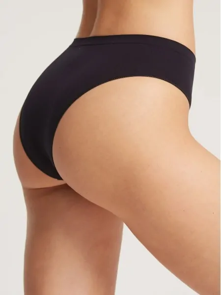 На картинке изображено - Трусы-бразилианы Gatta Sensual Skin с высокой посадкой, бесшовные | фото 1