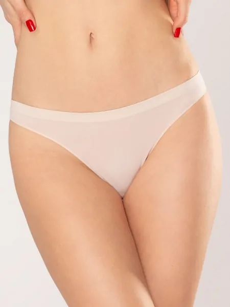 Жіночі безшовні однотонні трусики танга Gatta Sensual Skin