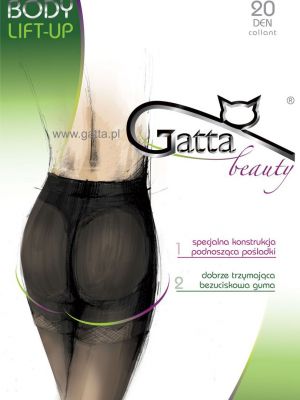 На картинці зображено - Жіночі колготки моделюють Gatta Body Lift-up 20den | фото 1