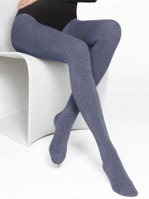 На картинке изображено - Тёплые гладкие женские колготы Gatta Touch Of Silk | фото 1