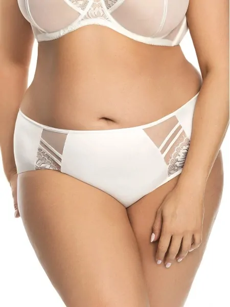Элегантные закрытые трусики Gorsenia K497 Paradise Cream