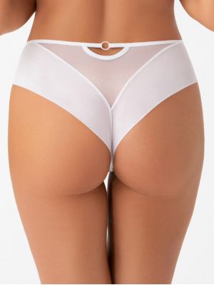 Women's brazilian panties Gorsenia K498/1 Paradise White