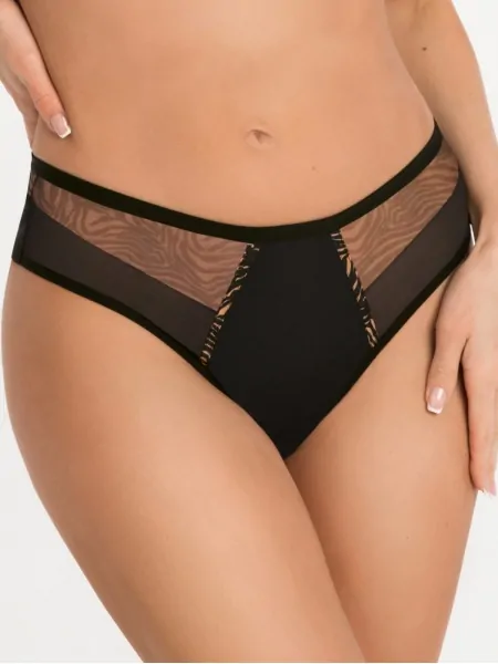 Animal Print Brazilian Cut Panty Gorsenia K881 Gisel