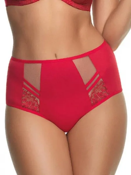 Высокие трусики бразилиана Gorsenia K498 Paradise Red