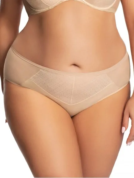 Women's brazilian panties with shiny dots Gorsenia Christina K682