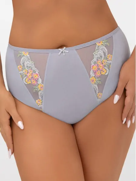 Женские трусики Gorsenia F015 Flora - завышенная талия, изысканное кружево