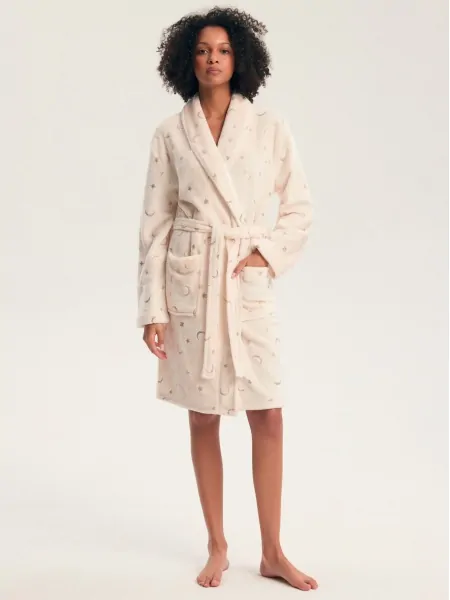 Халат жіночий Henderson Ladies Gilly 45447 з місяцями та зірками