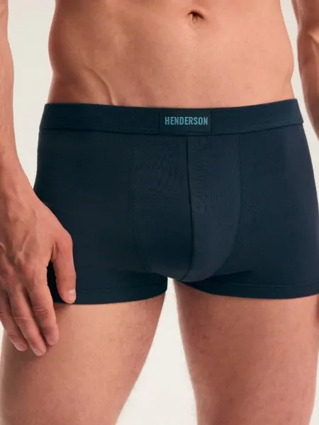 На картинці зображено - Чоловічі труси боксери короткі Henderson 46100 Fur, 2 шт., резинка в тунелі | фото 1