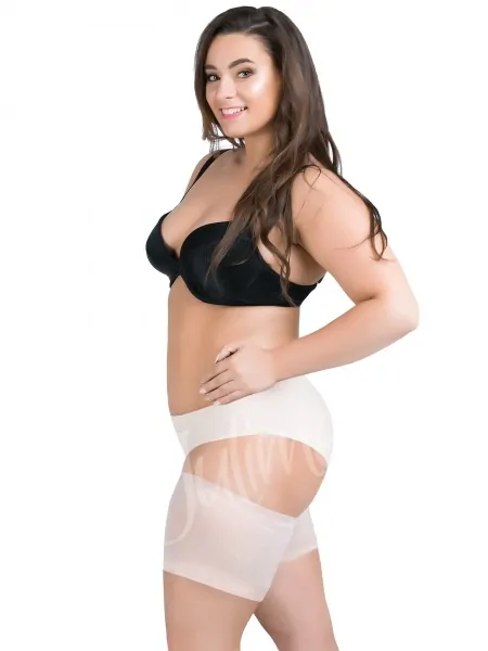 text_img_altWomen's anti chafing thigh bandages two anti-slip silicone strips inner-thigh anti friction corrective hips bands for summer Julimex Comforttext_img_after1