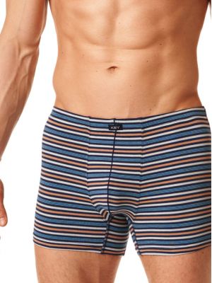 text_img_altMen's cotton striped boxer shorts Key MXH 384 A23text_img_after1