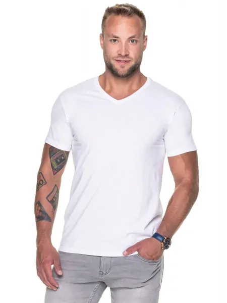 Чоловіча футболка з коротким рукавом Promostars M V-Neck 22155