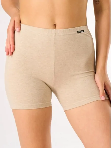 Women's warm thermal shorts made of soft cotton jersey Key Hot Touch LXU 729