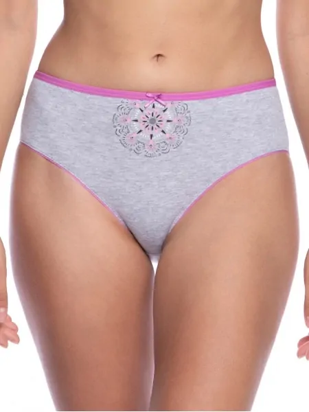Set of cotton panties Lama L-122BI-55EX 3-pack XXL