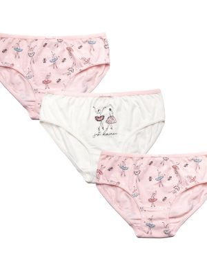 text_img_altSet of children's cotton panties for girls (3 pcs pink) Lama G-582BItext_img_after1